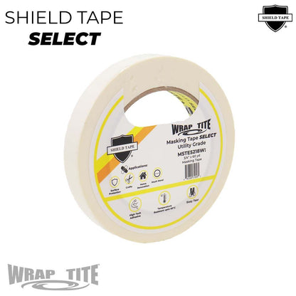 WrapTite Masking Tape — Retail Pack - MSTE5218W