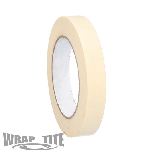 3/4"  x 60 yards, White, Industrial Grade Masking Tape 48 rls/cs