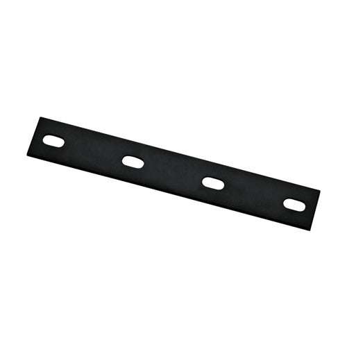 National Hardware 10 in. H X 1.5 in. W X 0.125 in. D Black Carbon Steel Flat Mending Plate