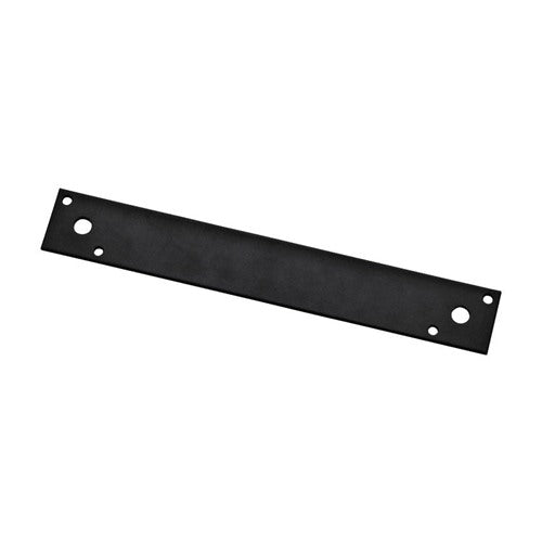 National Hardware 10 in. H X 1.5 in. W X 0.125 in. D Black Carbon Steel Flat Strap Brace