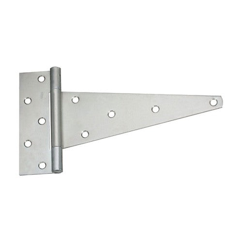National Hardware 12 in. W X 12 in. L Zinc Plated Steel Heavy Duty T Hinge 1 pk