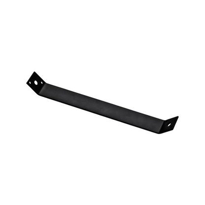 National Hardware 13.3 in. H X 1.5 in. W X 1/8 in. D Black Carbon Steel Inside Strap Brace