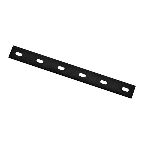 National Hardware 14 in. H X 1/8 in. W X 1.5 in. L Black Carbon Steel Mending Plate