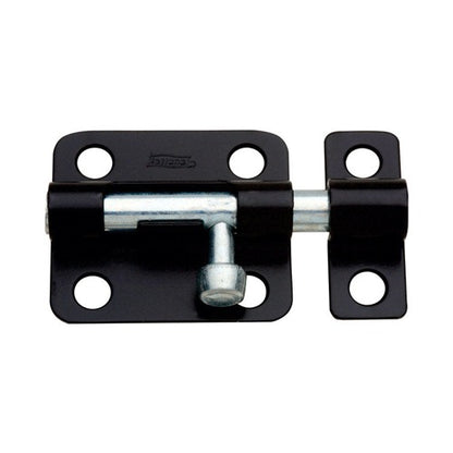 National Hardware 2-1/2 in. L Black Steel Barrel Bolt 1 pk