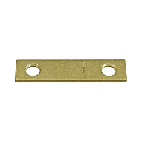 National Hardware 2 in. H X 1/2 in. W Brass Steel Mending Brace