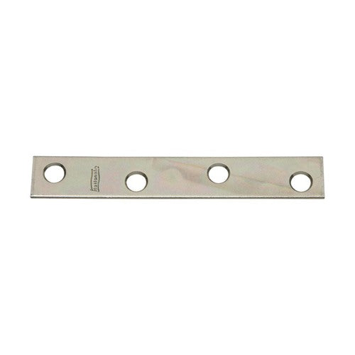 National Hardware 4 in. H X 0.63 in. W X 0.08 in. D Zinc-Plated Steel Mending Brace