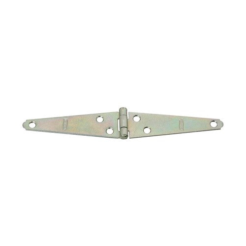 National Hardware 4 in. L Zinc-Plated Light Strap Hinge 2 pk