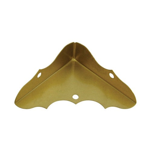 National Hardware 5/8 in. H X 1-3/4 in. W X 0.02 in. D Brass-Plated Solid Brass Inside Decorative Co