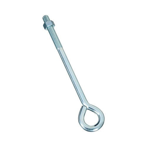 National Hardware 5/8 in. X 12 in. L Zinc-Plated Steel Eyebolt Nut Included