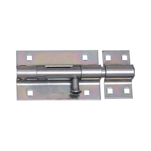 National Hardware 5 in. L Zinc-Plated Steel Heavy Duty Barrel Bolt 1 pk