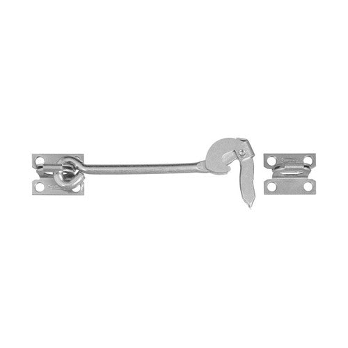 National Hardware 6 in. L Zinc-Plated Silver Steel Safety Gate Hook 1 pk