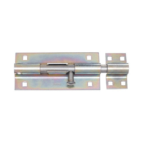 National Hardware 8 in. L Zinc-Plated Steel Heavy Duty Barrel Bolt 1 pk