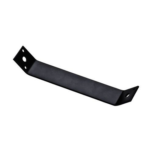 National Hardware 9.3 in. H X 1.5 in. W X 0.125 in. D Black Carbon Steel Inside Strap Brace