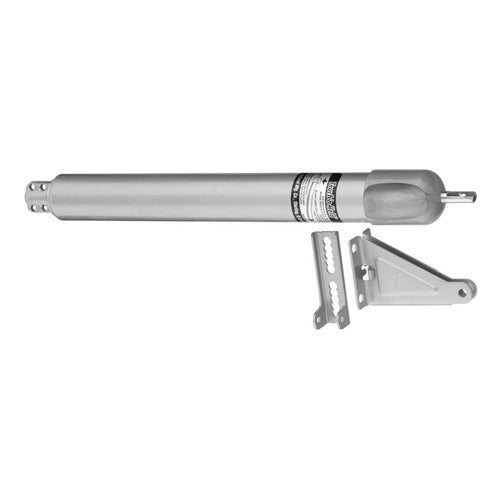 National Hardware Aluminum Silver Steel Pneumatic Door Closer