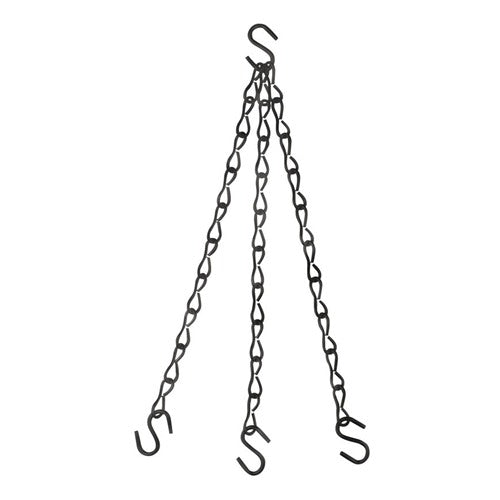 National Hardware Black Steel 18 in. H Decorative Chains 1 pk