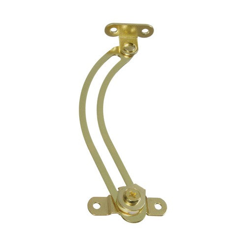 National Hardware Brass-Plated Steel Right Hand Friction Lid Support 3/4 in. 5-17/32 in. 1 pk