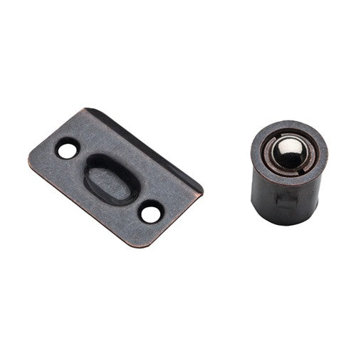 National Hardware Oil Rubbed Bronze Steel Drive-In Ball Catch 2.5 in. 1 pk