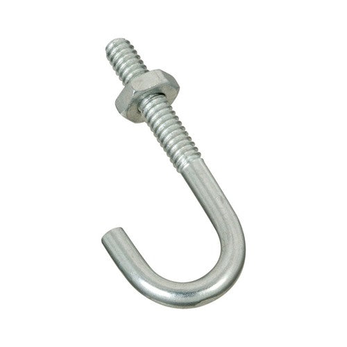 National Hardware Small Zinc-Plated Silver Steel 1-7/8 in. L J-Bolt 40 lb 1 pk