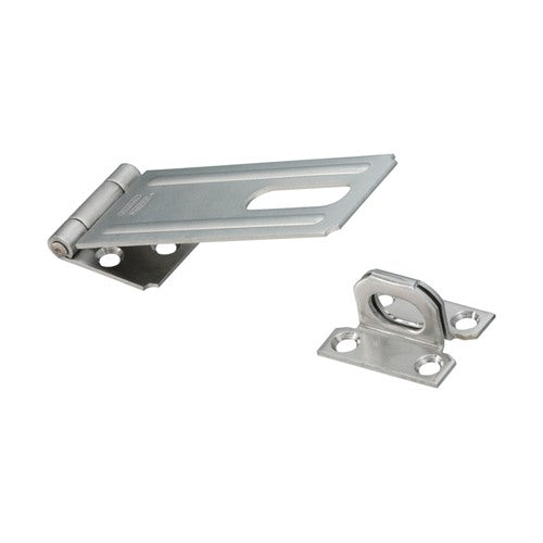 National Hardware Stainless Steel 4-1/2 in. L Safety Hasp 1 pk