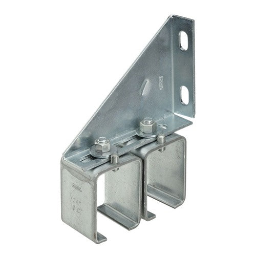 National Hardware Steel Double Box Rail Splice Brackets 300 lb