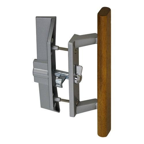 National Hardware Zinc Outdoor Patio Door Handle Set