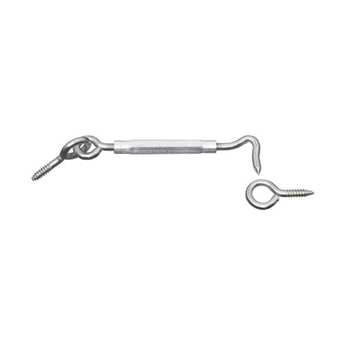 National Hardware Zinc-Plated Aluminum/Steel Hook Turnbuckle 11 in. L