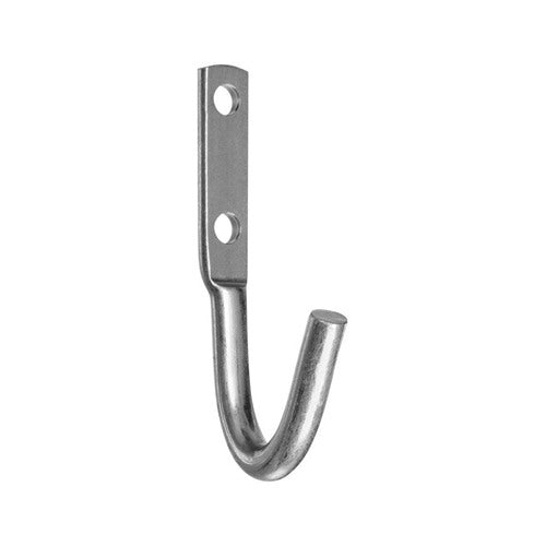 National Hardware Zinc-Plated Silver Steel 3.5 in. L Rope/Tarp Hook 180 lb 1 pk