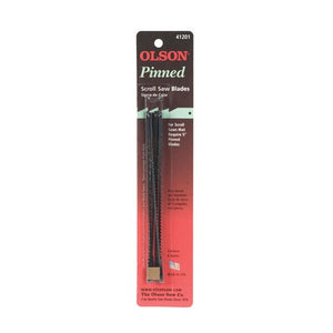 Olson 5 in. Carbon Steel Scroll Saw Blade 10 TPI SC41201 6 pk