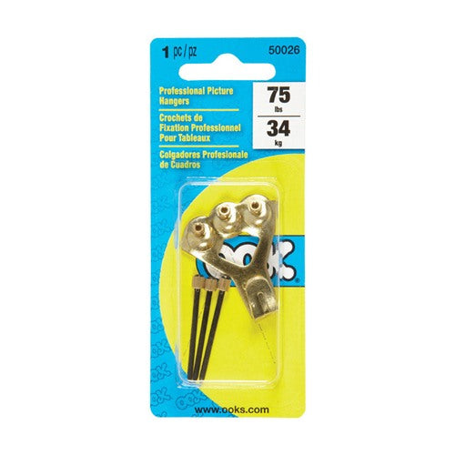 OOK Professional Picture Hanger 75 lb 1 pk