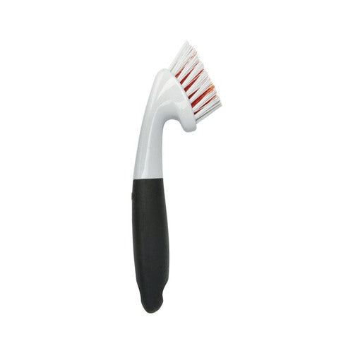 OXO Good Grips 2 in. W Hard Bristle 10 in. Plastic/Rubber Handle Grout Brush