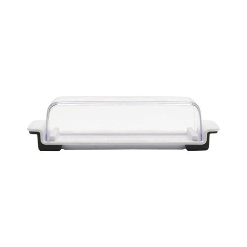 OXO Good Grips Black/White Plastic Butter Dish 4 oz
