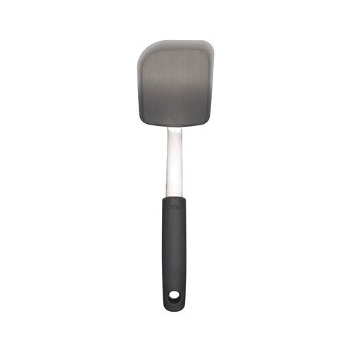 OXO Good Grips Silver/Black Silicone/Stainless Steel Cookie Spatula