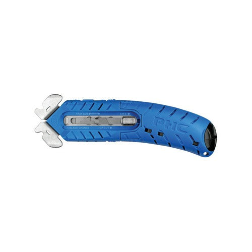 Pacific Handy Cutter 5.75 in. Flip Safety Cutter Blue 1 pc