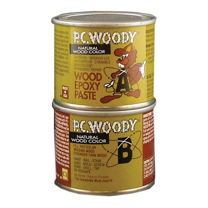 PC-Woody Tan Two Part Wood Epoxy Paste 12 oz
