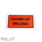 5.5 x 10 Packing List Enclosed, Full Face, 1000/cs
