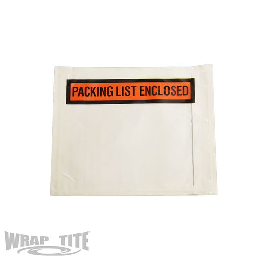 4.5 x 5.5 Packing List Enclosed, Panel Face, 1000/cs