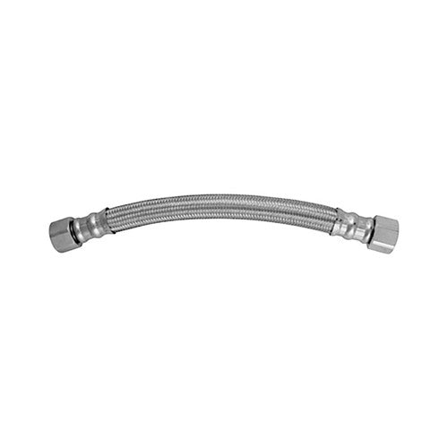 Plumb Pak 3/4 in. FIP in. X 3/4 in. D FIP 24 in. Stainless Steel Water Heater Supply Connector
