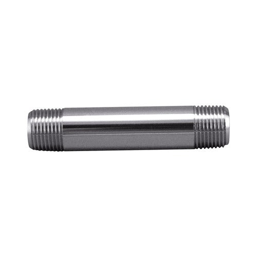 Plumb Pak 3/8 in. IPS in. X 3/8 in. D IPS Polished Chrome Brass Pipe Nipple 3 in. L
