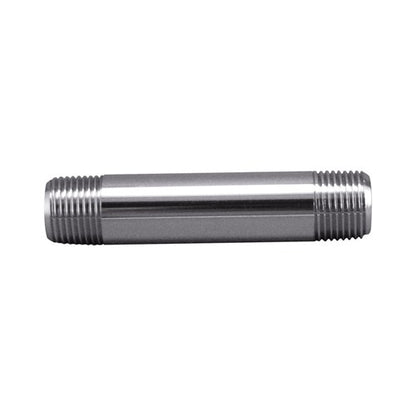 Plumb Pak 3/8 in. IPS in. X 3/8 in. D IPS Polished Chrome Brass Pipe Nipple 3 in. L