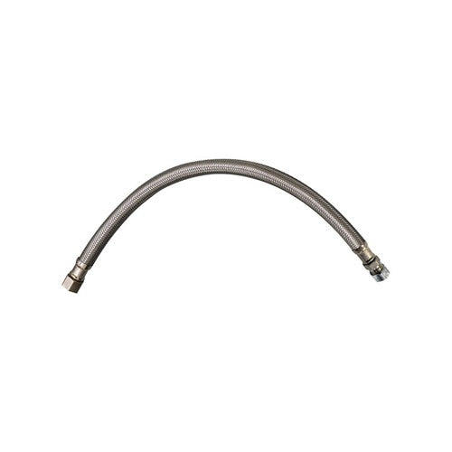 Plumb Pak EZ 3/8 in. Compression X 3/8 in. D Delta Style 20 in. Stainless Steel Faucet Supply Line