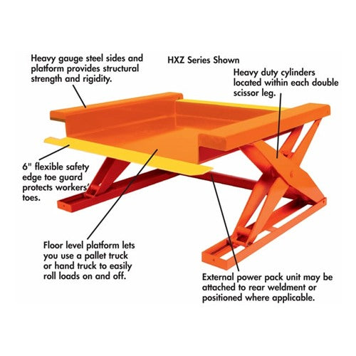 Presto Floor Level Lift Table