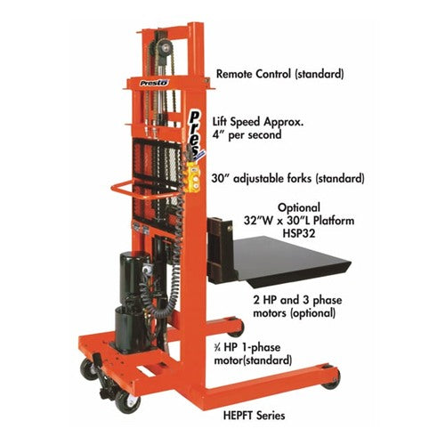 Presto Optional Platform For Electric Ac Lift (HSP32 Series)
