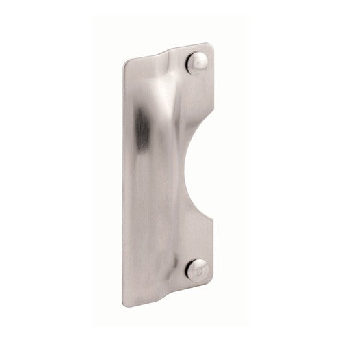 Prime-Line 3 in. H X 7 in. L Brushed Stainless Steel Steel Latch Guard