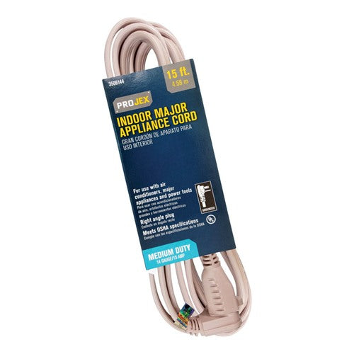 Projex 14/3 SPT-3 125 V 15 ft. L Appliance Cord