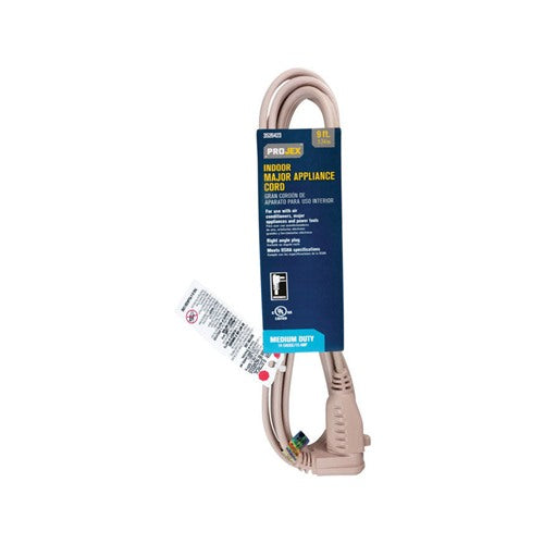 Projex 14/3 SPT-3 125 V 9 ft. L Appliance Cord