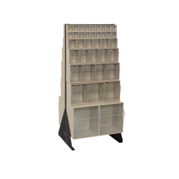 Quantum Clear Tip-Out Bin Stands (QFS Series)