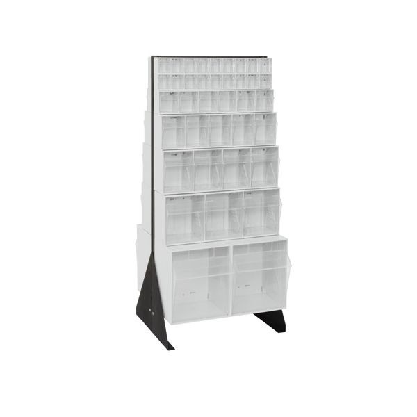 Quantum Clear Tip-Out Bin Stands (QFS Series)