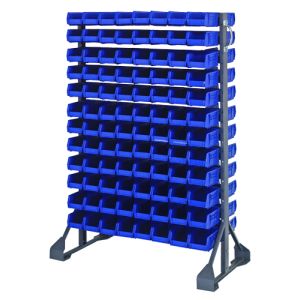 Quantum Pre-Configured Louvered Panel & Rack Systems with Ultra Bins