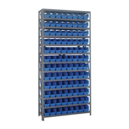 Quantum Complete Shelf Bin Steel Shelving Packages