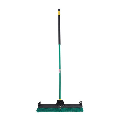 Quickie Bulldozer Polypropylene 24 in. Multi-Surface Push Broom